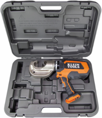 Battery-Operated 12-Ton Crimper with 20V Lithium-Ion Battery, 22.63 Inch Length