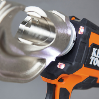Battery-Operated 12 Ton Crimper Kit, 20V, 22.63 Inch Length, Includes 2 Batteries