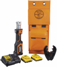 Battery-Operated Crimper, 600 MCM Copper, 350 MCM Aluminum, 20V