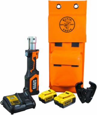 Battery-Operated Crimper D3 Groove, 600 MCM Copper, 350 MCM Aluminum, 4 Ah