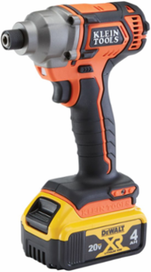 Compact Impact Driver Kit, 1/4 Inch Hex Drive, 210 ft-lbs Torque, 20V