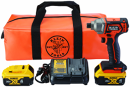 Compact Impact Driver Kit, 1/4 Inch Hex Drive, 210 ft-lbs Torque, 20V