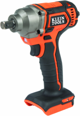Battery-Operated Compact Impact Wrench 1/2 Inch Pin Detent 210 ft-lbs Torque