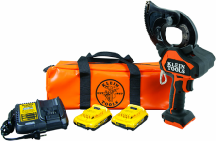 Battery-Operated EHS Closed-Jaw Cable Cutter, Cuts Up to 1590 MCM ACSR, 5/8 Inch Rod