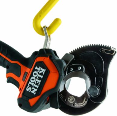 Battery-Operated EHS Closed-Jaw Cutter, 4 Ah, Cuts 750 MCM Copper, 1500 MCM Aluminum
