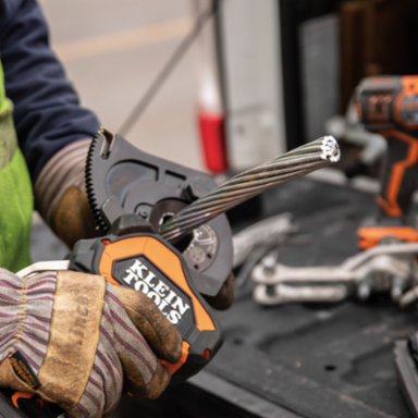 Battery-Operated EHS Closed-Jaw Cutter, 4 Ah, Cuts 750 MCM Copper, 1500 MCM Aluminum