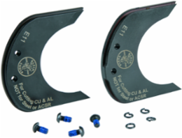 Replacement Blades for Closed-Jaw Cable Cutter, Cuts 1000 MCM Copper, 1500 MCM Aluminum