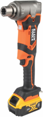 90-Degree Impact Wrench Kit, 300 ft-lb Torque, 4 Ah Batteries, 11.75 Inch Length