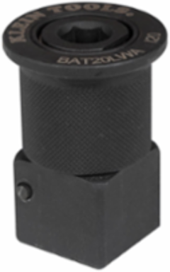 7/16 Inch Quick Connect Impact Wrench Adapter, Accepts 1/2 Inch Drive