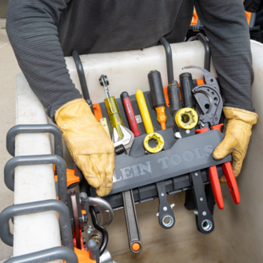 Hard Tool Storage Module - 18 Compartments, 15.2 Inch Length, Impact Modified Nylon
