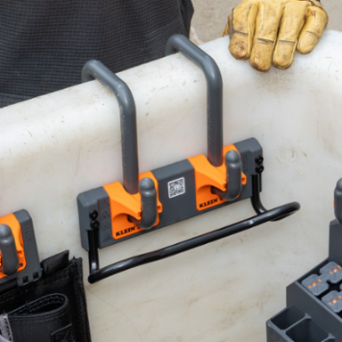 Utility Bar Storage Module for Lineman Buckets, 10 Inch Length, Max Load 50 lb