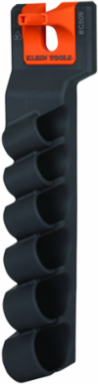 Socket Storage Module with 6 Slots for Common Impact Socket Sizes and S-Hook System