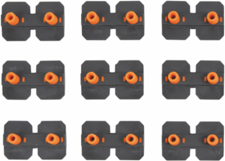 Hard Tool Module Flaps, Rail System, 9-Pack