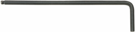 L-Style Ball-End Hex Key 6 mm, 5.688 Inch Long Arm, Made in USA