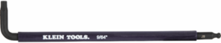 Color-Coded Extra-Long L Style Hex Key Caddy Set, SAE, 9-Piece
