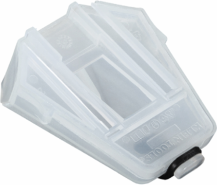Reusable Chalk Capsule, 1.5 oz Capacity, Clear Polypropylene Case