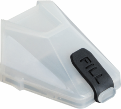 Reusable Chalk Capsule, 1.5 oz Capacity, Clear Polypropylene Case