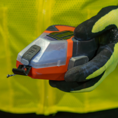 Auto-Retracting Chalk Line 50 Foot with Blue Chalk, High Impact ABS Case