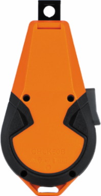 Auto-Retracting Chalk Line 50 Foot with Blue Chalk, High Impact ABS Case