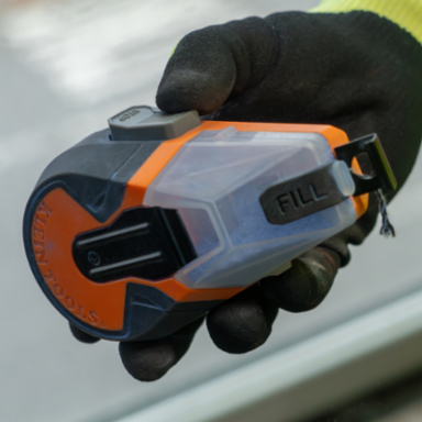 Auto-Retracting Chalk Line 50 Foot with Blue Chalk, High Impact ABS Case