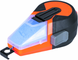 Auto-Retracting Chalk Line 50 Foot with Blue Chalk, High Impact ABS Case
