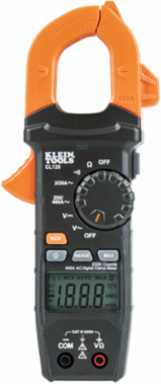 Digital Clamp Meter 400 Amp AC Auto-Ranging, 600V AC/DC, Backlit LCD