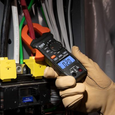 Premium Clamp Meter Kit 400 Amp AC/DC, 600V, Auto Ranging, 2000 Count LCD