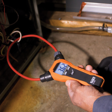 Digital AC Clamp Meter with 18 Inch Flexible Clamp, True RMS, Auto-Ranging