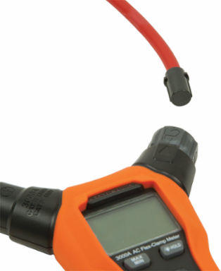 Digital AC Clamp Meter with 18 Inch Flexible Clamp, True RMS, Auto-Ranging