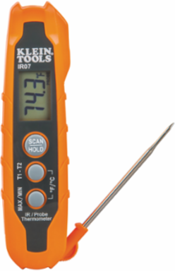 HVAC Electrical Test Kit, 400A Clamp Meter, Dual IR Thermometer, NCVT Tester