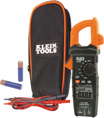 Digital Clamp Meter 600 Amps, True RMS, 1000V AC/DC, 3.81 Inch Width