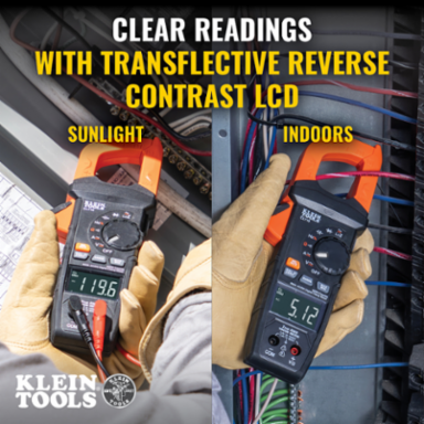 600A AC/DC Auto-Ranging TRMS Clamp Meter