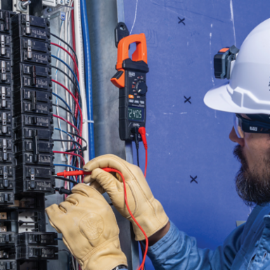 600A AC/DC Auto-Ranging TRMS Clamp Meter with Worklight