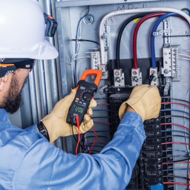 600A AC/DC Auto-Ranging TRMS Clamp Meter with Worklight