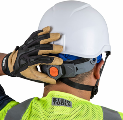Safety Helmet Suspension - Fits Hat Size 6.5 to 8, Nylon, 6-Point Adjustment
