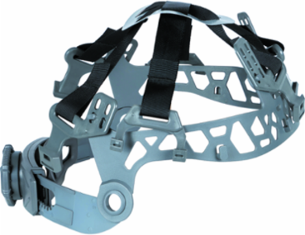 Safety Helmet Suspension - Fits Hat Size 6.5 to 8, Nylon, 6-Point Adjustment