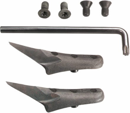 Tree Climber Set 2-3/4-Inch Gaffs 17-21 Inch, 350 Lb Capacity, Leather Pads