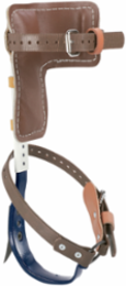 Pole Climbers with 1-1/2 Inch Gaffs, 8 Inch x 8 Inch Leather Pads, Adjustable 15-19 Inch