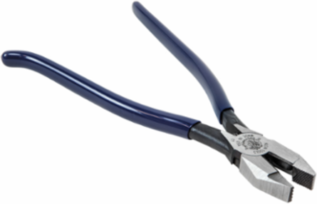 9-Inch Ironworker's Pliers with Spring-Loaded Action, Steel, 0.750 lbs