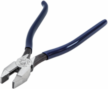9-Inch Ironworker's Pliers with Spring-Loaded Action, Steel, 0.750 lbs
