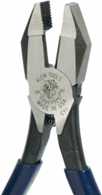 9-Inch Ironworker's Pliers with Spring-Loaded Action, Steel, 0.750 lbs