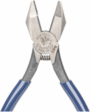 Left-Handed Ironworker's Rebar Pliers, 9 Inch, Steel, Spring Loaded