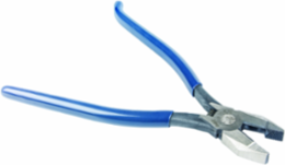 Left-Handed Ironworker's Rebar Pliers, 9 Inch, Steel, Spring Loaded