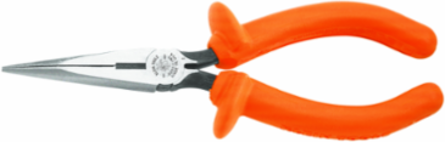 Insulated Long Nose Pliers 6 Inch Side-Cutting, 1000V Rated