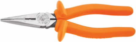 Insulated Long Nose Side-Cutting Pliers 8 Inch, 1000V Rated