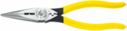 8 Inch Needle Nose Side Cutters with Stripping, Crimping & Induction Hardened Knives