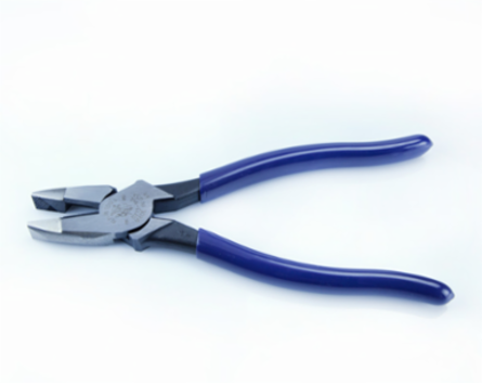 9 Inch Lineman's Pliers, New England Nose, Induction Hardened Steel