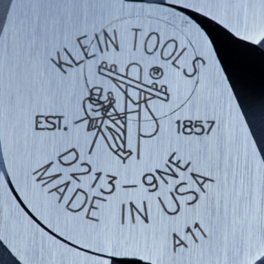 9 Inch Lineman's Pliers, New England Nose, Induction Hardened Steel