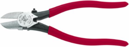 Diagonal Cutting Pliers, 7 Inch, Spring Loaded, Flush Cutting Knives