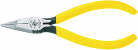 Short-Nose Telephone Work Pliers, 6 Inch, Strips 22-24 AWG Wire, Forged Steel